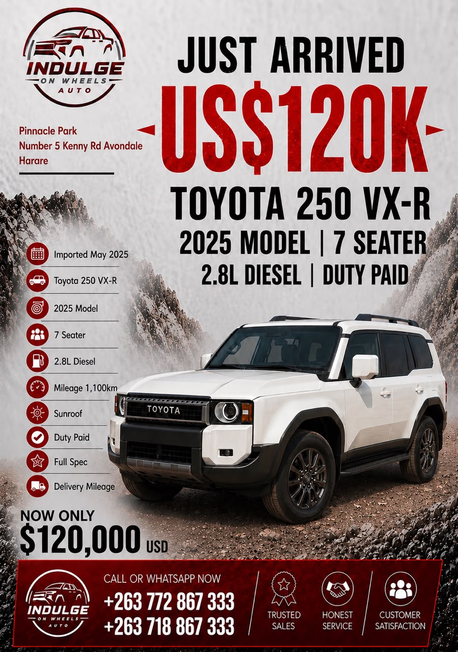 Toyota 250 VX-R for sale in Harare at Indulge On Wheels Auto